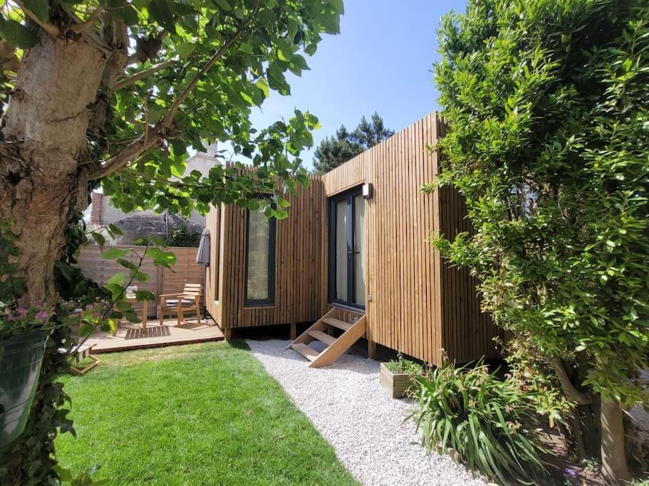 "La Cabane Du Sentier", Logement Original En Bois Et Sur Pilotis Avec Beau Jardin Et Tres Proche De La Mer 상가트 외부 사진